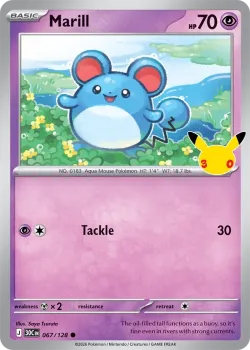 Marill #067/128 · Pokémon