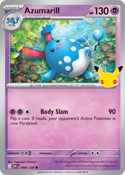 Azumarill #068/128 · Pokémon