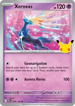 Xerneas #076/128 · Pokémon