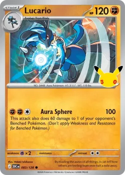 Lucario #083/128 · Pokémon
