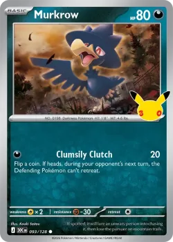 Murkrow #093/128 · Pokémon