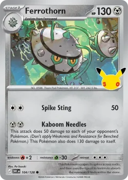Ferrothorn #104/128 · Pokémon