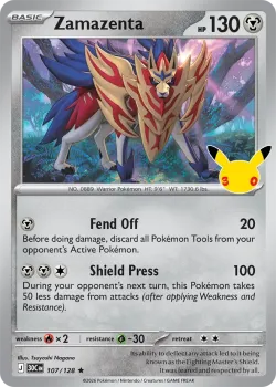 Zamazenta #107/128 · Pokémon