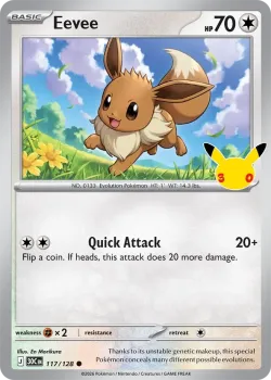 Eevee #117/128 · Pokémon