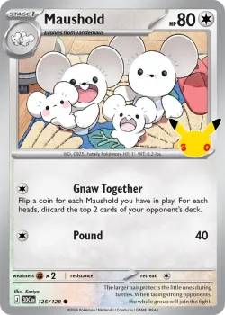 Maushold #125/128 · Pokémon