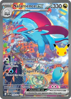Salamence ex #156/128 · Pokémon