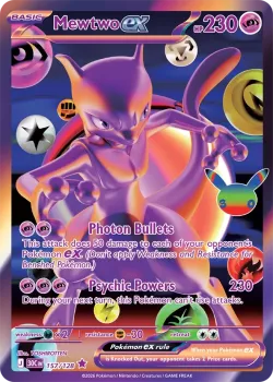 Mewtwo ex #157/128 · Pokémon