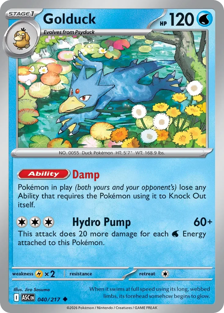 Golduck 「ASC 040/217」「EN」
