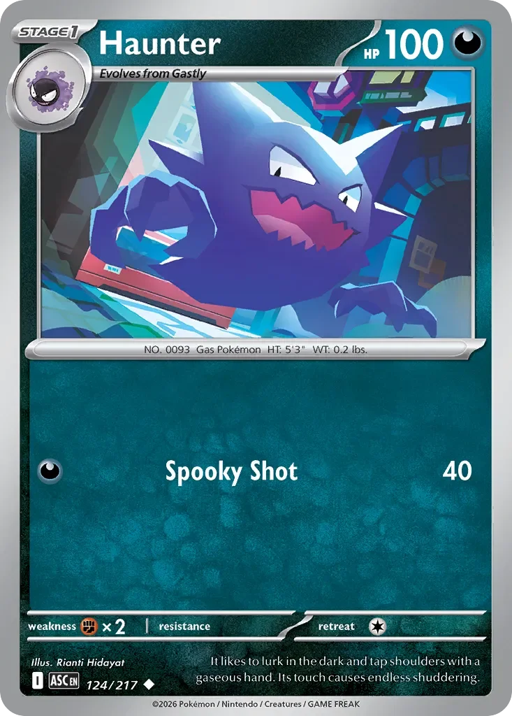 Haunter 「ASC 124/217」「EN」