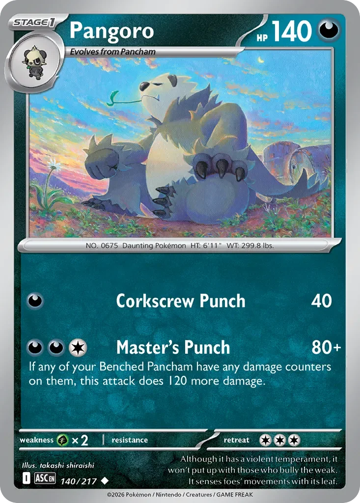 Pangoro 「ASC 140/217」「EN」