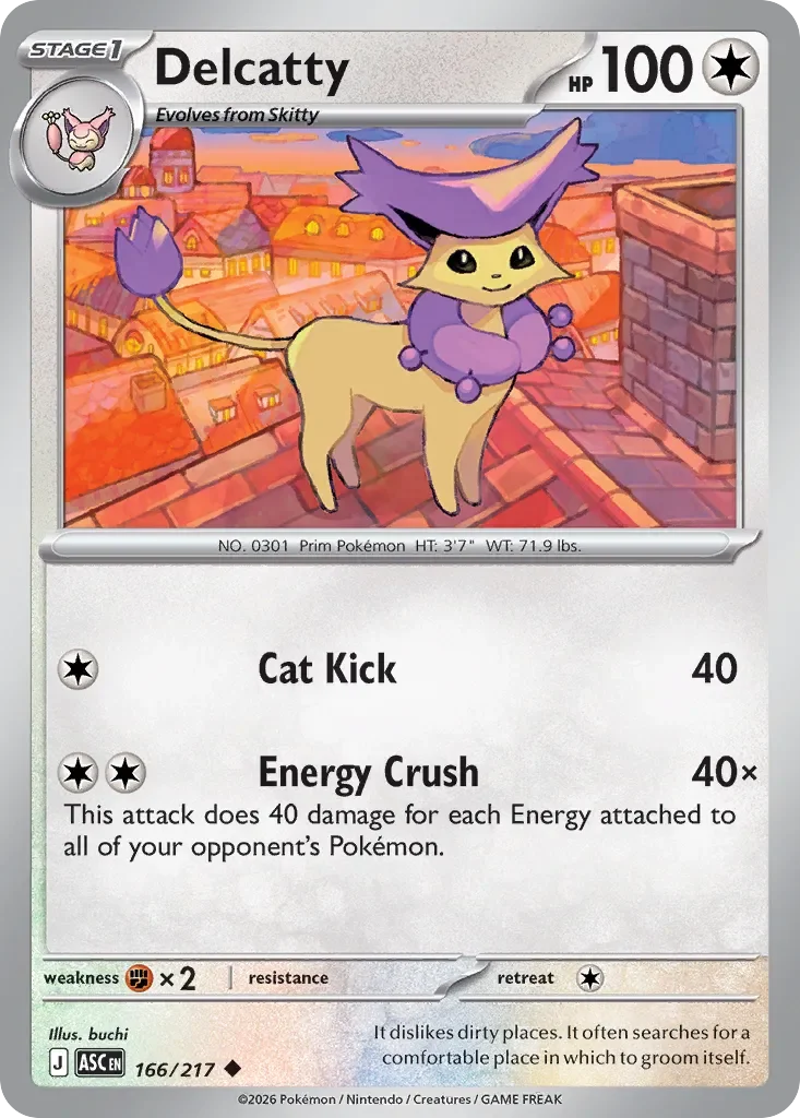 Delcatty 「ASC 166/217」「EN」