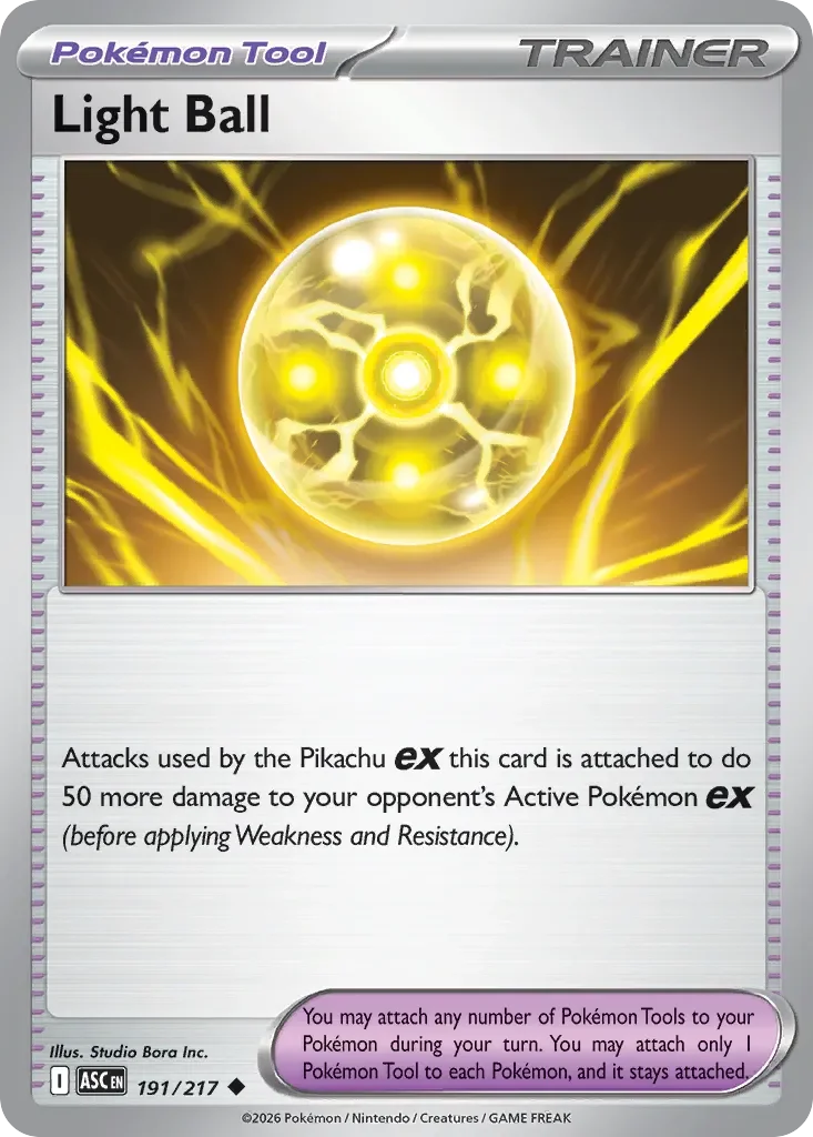 Light Ball 「ASC 191/217」「EN」