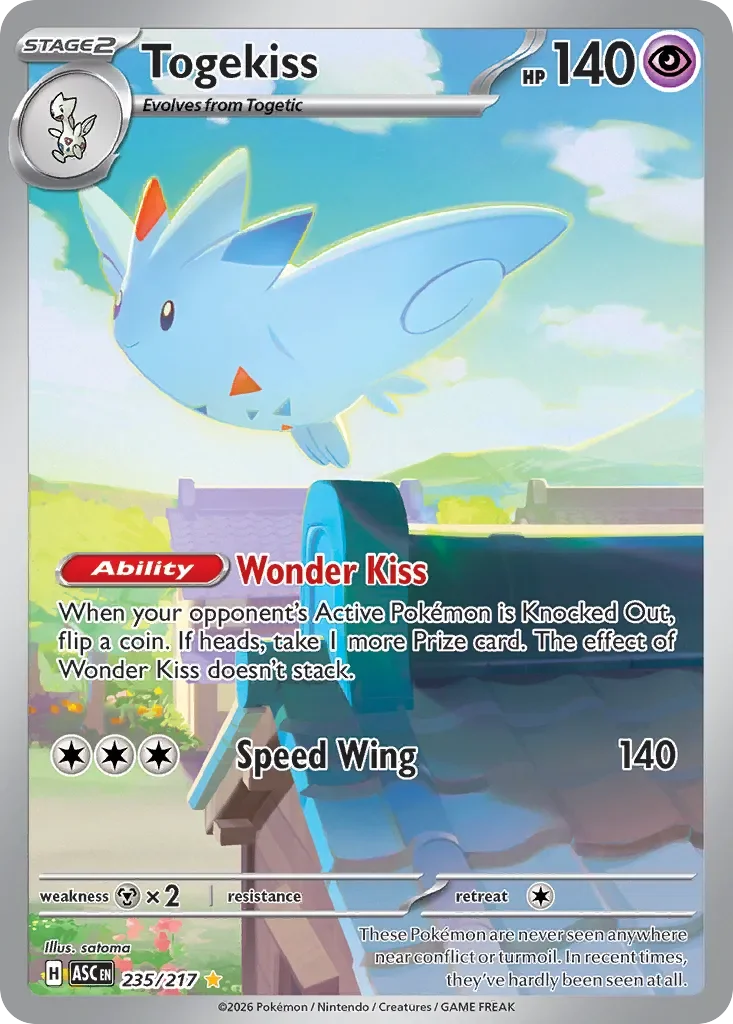 Togekiss 「ASC 235/217」「EN」