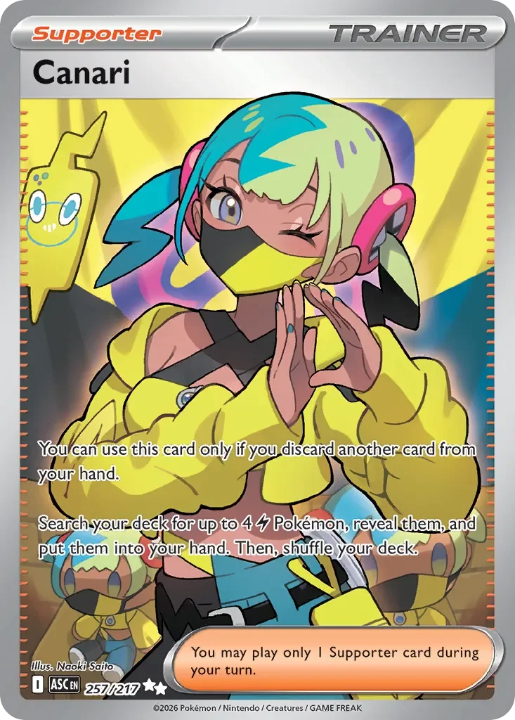 Canari 「ASC 257/217」「EN」