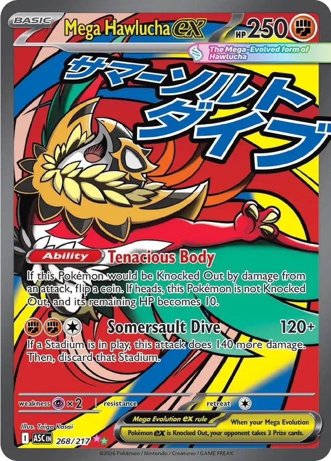Mega Hawlucha ex 「ASC 268/217」「EN」