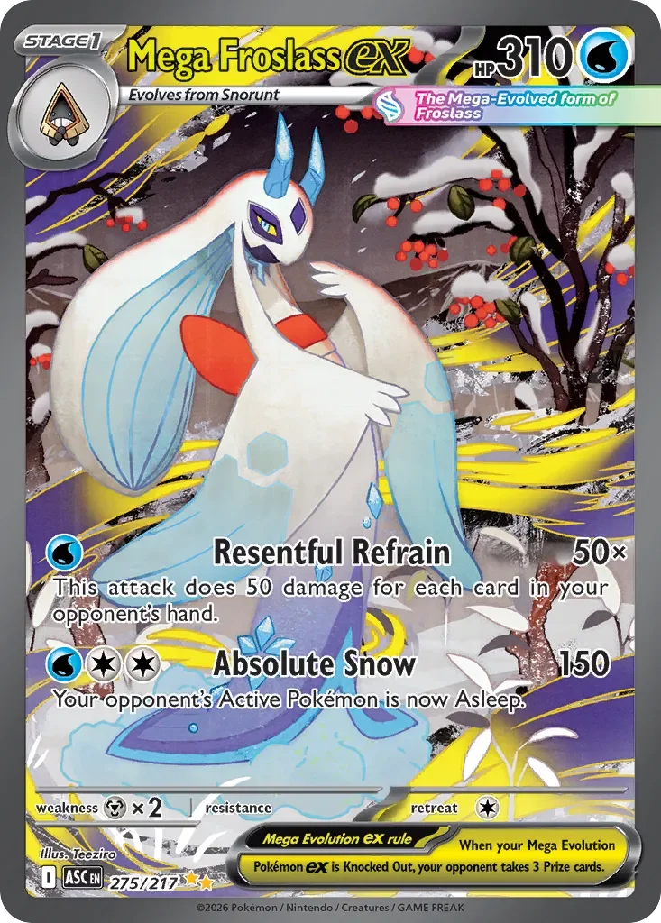 Mega Froslass ex 「ASC 275/217」「EN」