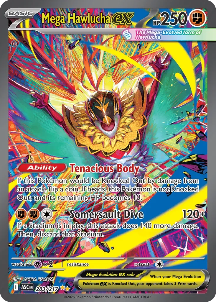 Mega Hawlucha ex 「ASC 283/217」「EN」