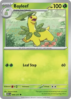 Bayleef #009/217 · Pokémon