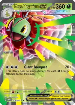 Mega Meganium ex #010/217 · Pokémon