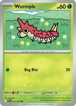 Wurmple #011/217 · Pokémon