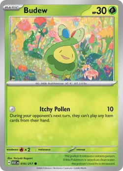 Budew #016/217 · Pokémon