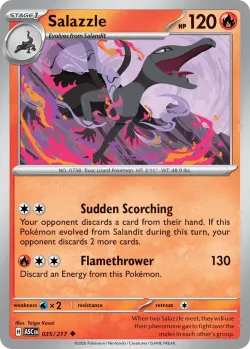 Salazzle #035/217 · Pokémon