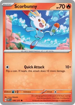 Scorbunny #036/217 · Pokémon