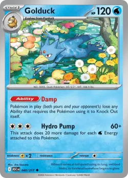 Golduck #040/217 · Pokémon
