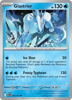 Glastrier #054/217 · Pokémon