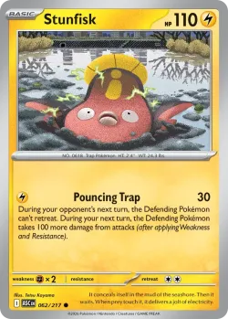 Stunfisk #062/217 · Pokémon