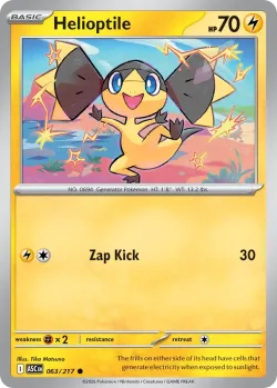Helioptile #063/217 · Pokémon