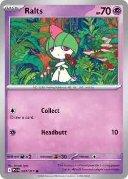 Ralts #087/217 · Pokémon