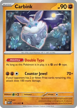 Carbink #117/217 · Pokémon