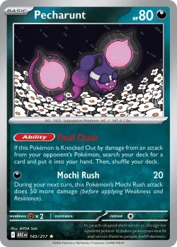 Pecharunt #143/217 · Pokémon
