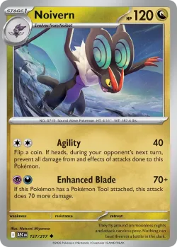 Noivern #157/217 · Pokémon