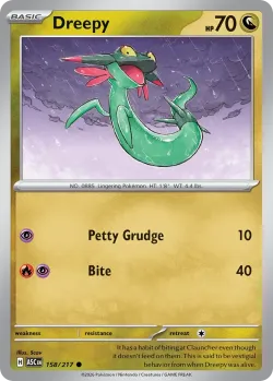 Dreepy #158/217 · Pokémon