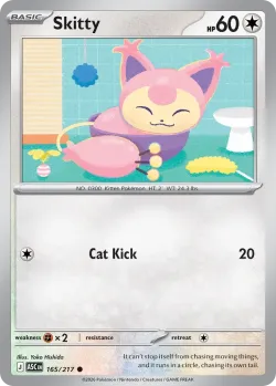 Skitty #165/217 · Pokémon