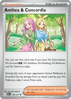 Anthea & Concordia #182/217 · Pokémon