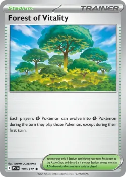 Forest of Vitality #188/217 · Pokémon