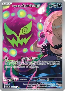 Cynthia's Spiritomb #244/217 · Pokémon