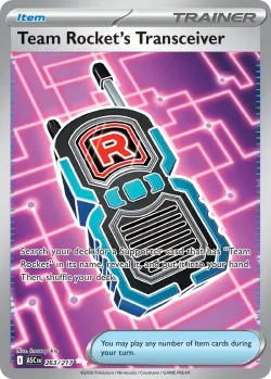 Team Rocket's Transceiver 「ASC 263/217」「EN」