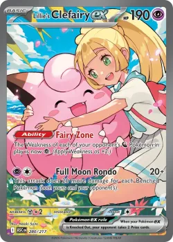 Lillie's Clefairy ex 「ASC 280/217」「EN」