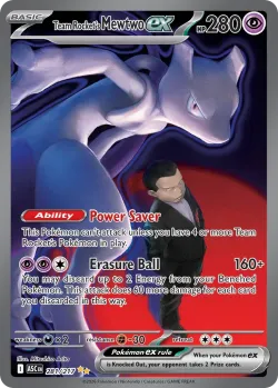 Team Rocket's Mewtwo ex 「ASC 281/217」「EN」
