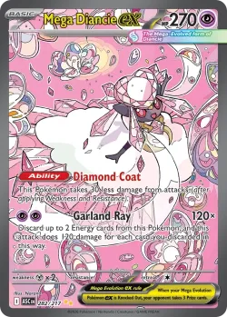 Mega Diancie ex 「ASC 282/217」「EN」