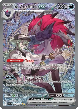 N's Zoroark ex 「ASC 286/217」「EN」