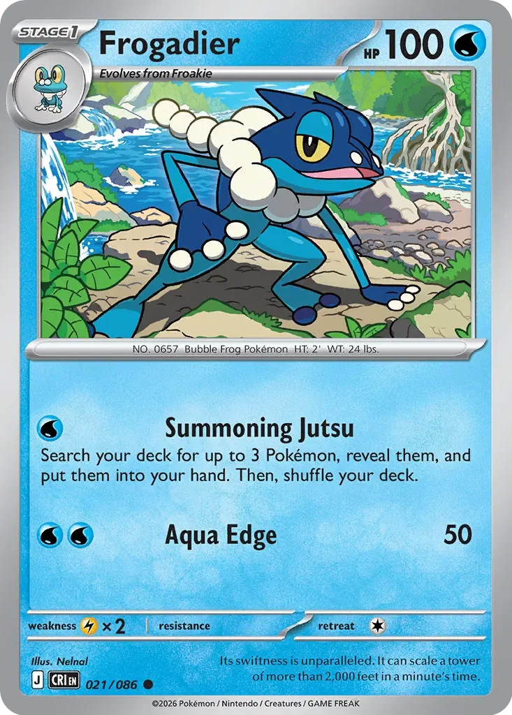 Frogadier 「CRI 021/086」「EN」