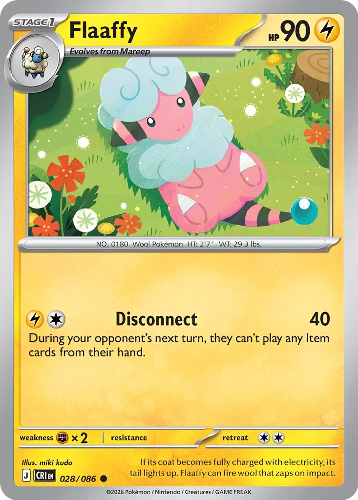 Flaaffy 「CRI 028/086」「EN」