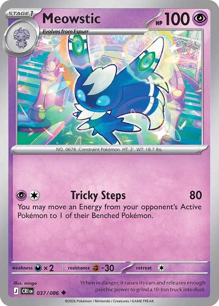Meowstic 「CRI 037/086」「EN」