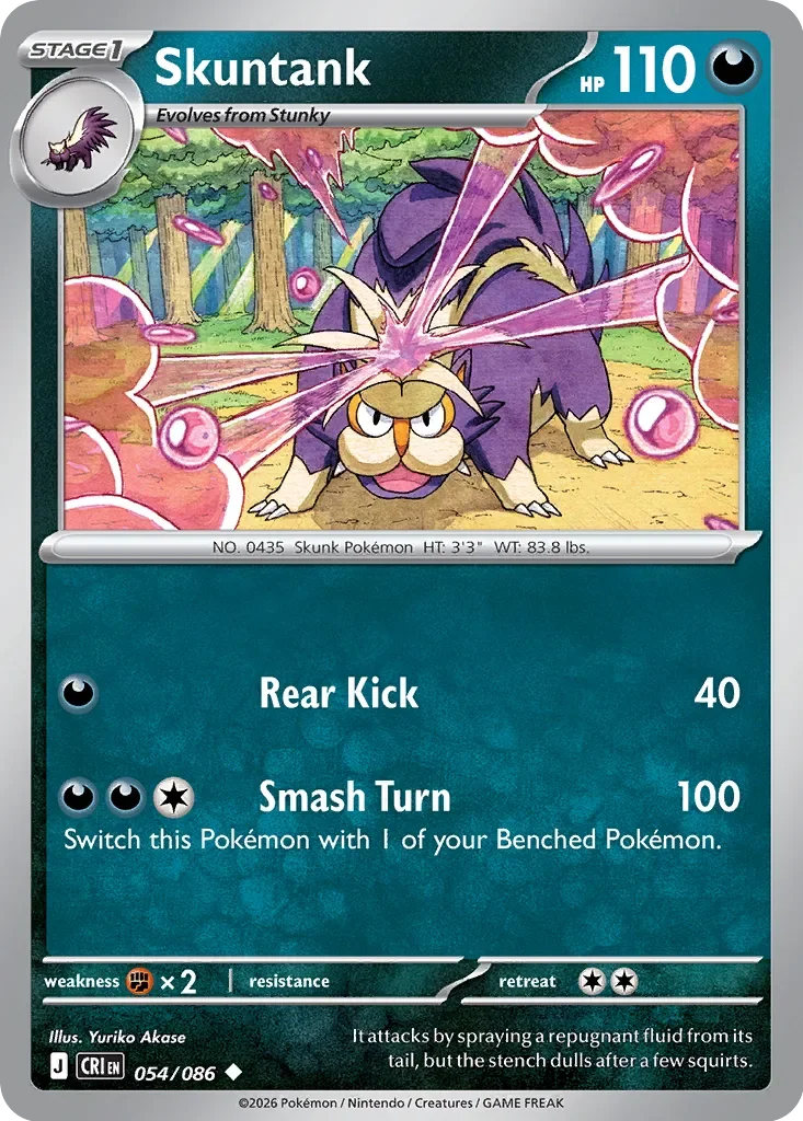 Skuntank 「CRI 054/086」「EN」