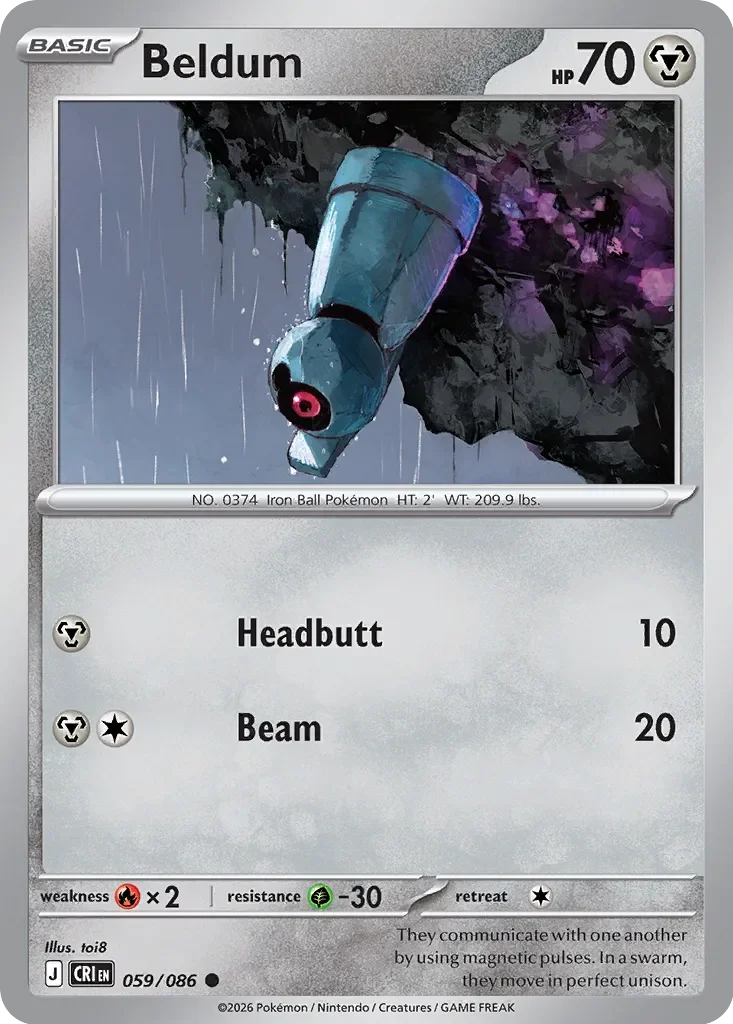 Beldum 「CRI 059/086」「EN」
